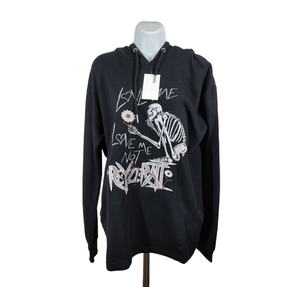 REYZERATI STREET DESIGN HOODED SWEATSHIRT